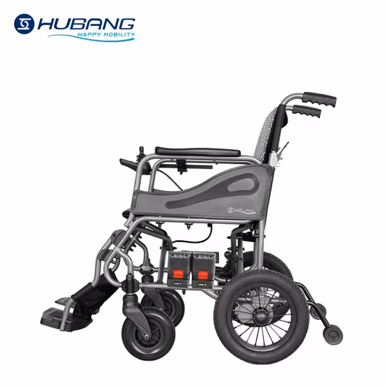 Silla de ruedas eléctrica portátil plegable barata del precio de la silla de ruedas derecha manual de Topmedi del plegamiento 100kg